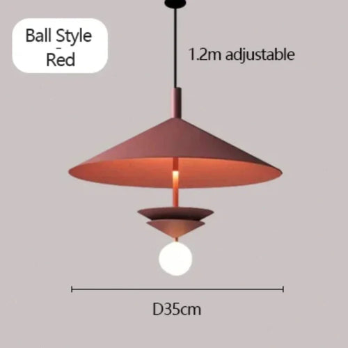 lustre moderne en métal design nordique pour éclairage intérieur - vue 9 sur 11