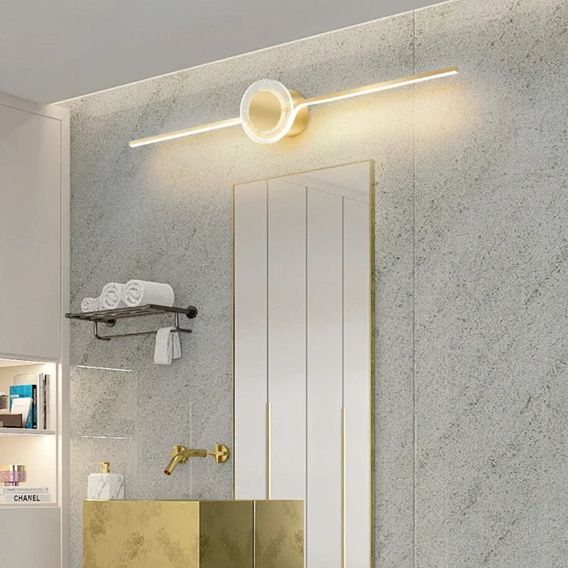 applique murale led moderne pour décoration intérieure lumineuse - vue 4 sur 12