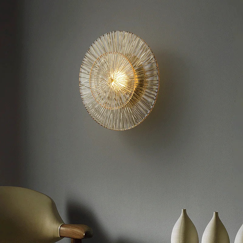 applique murale post-moderne en verre pour un intérieur élégant - vue 4 sur 8