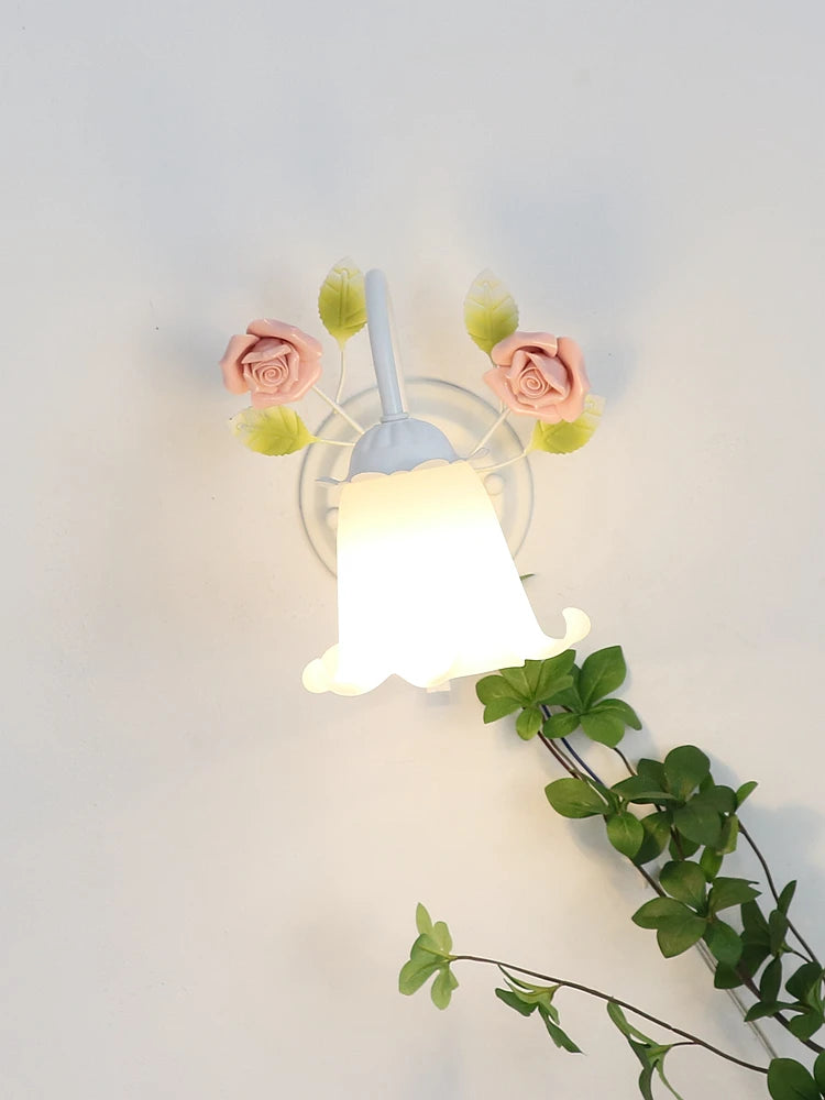 applique murale moderne fleurs pour décoration lumineuse chaleureuse - vue 5 sur 8