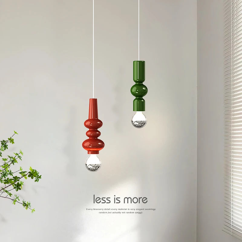 lustre nordique simple led pour bar et salon - vue 1 sur 12