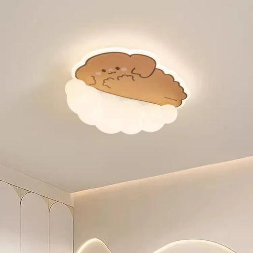 plafonnier mignon pour chambre d'enfant chiot chat panda moderne - vue 5 sur 9
