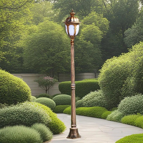 lampadaire extérieur étanche en aluminium pour jardin - vue 4 sur 8