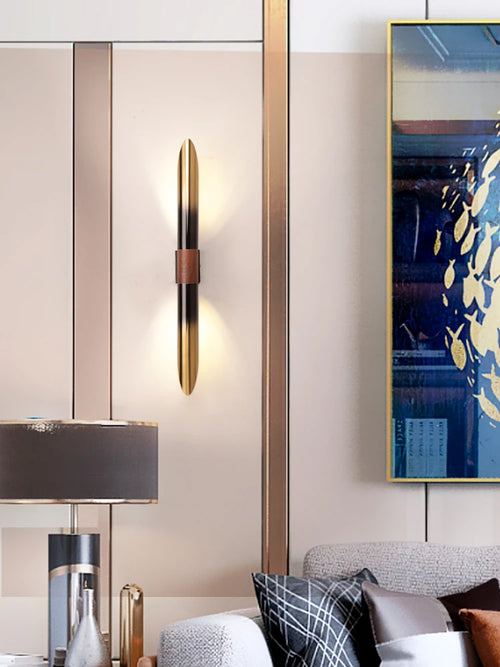 applique murale minimaliste à double tête design moderne - vue 4 sur 8