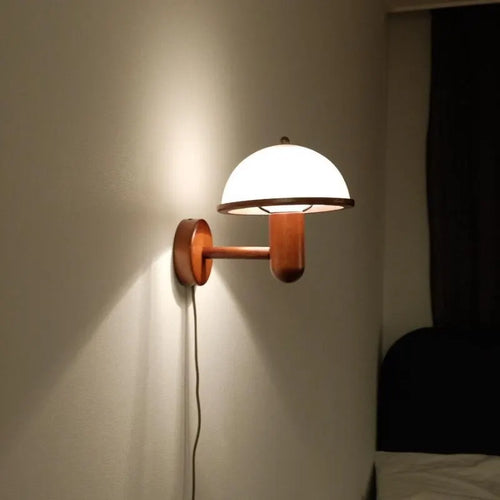 Applique murale nordique rétro en forme de champignon - vue 3 sur 8