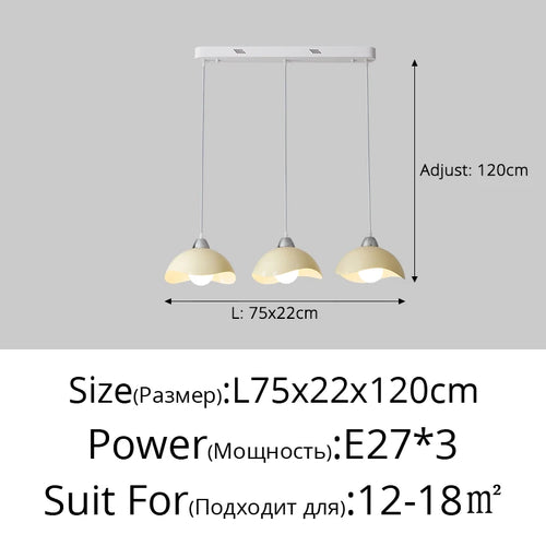 lustre led simple pour décoration intérieure nordique élégante - vue 14 sur 13