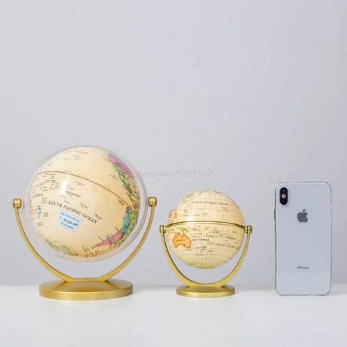 artisanat moderne globe décoratif pour bureau et salon - vue 7 sur 16