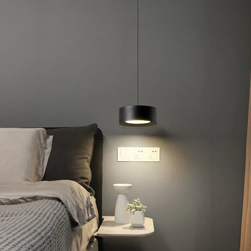 lustres led en laiton doré gradation de température - vue 4 sur 8