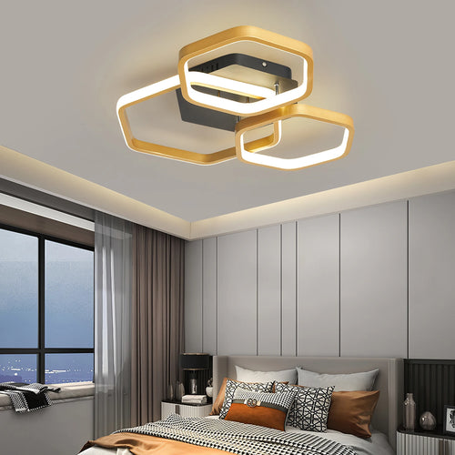 plafonnier led moderne et créatif pour maison intelligente - vue 7 sur 10