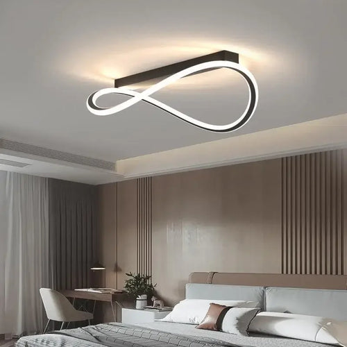 lustre moderne à leds pour intérieur décoratif - vue 2 sur 18