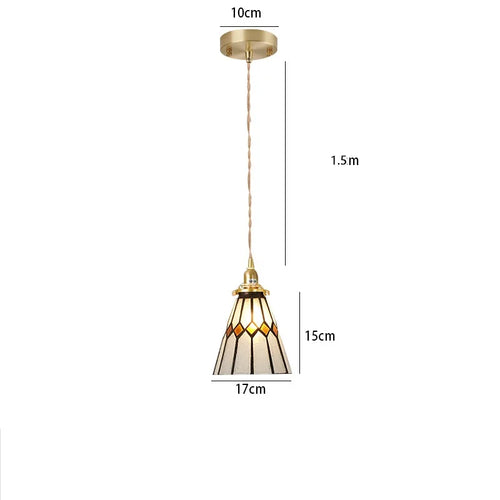 suspension en verre teinté style nordique pour éclairage industriel - vue 12 sur 18