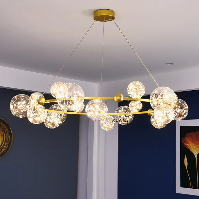 lustre nordique moderne étoilé pour un intérieur créatif - vue 1 sur 14