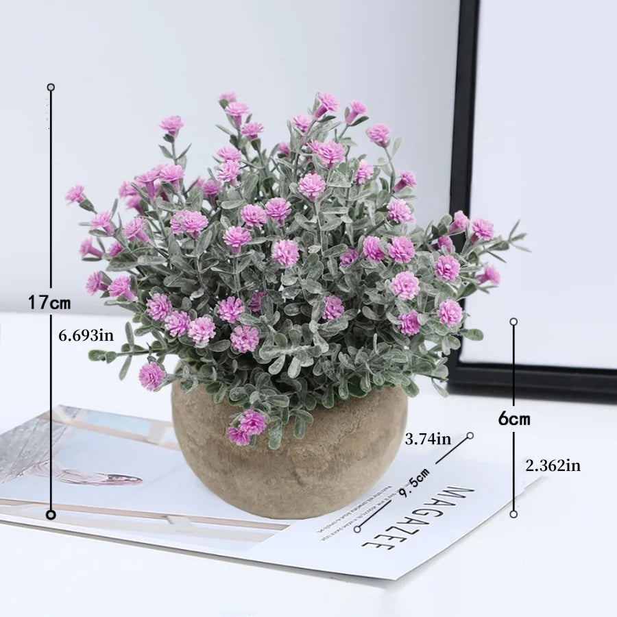 fleurs artificielles bonsaï décoration mariage et fêtes - vue 7 sur 9