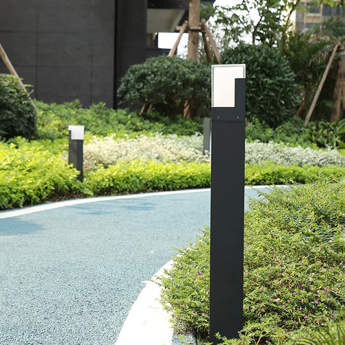lampe extérieure moderne imperméable pour jardin et chemin - vue 6 sur 10