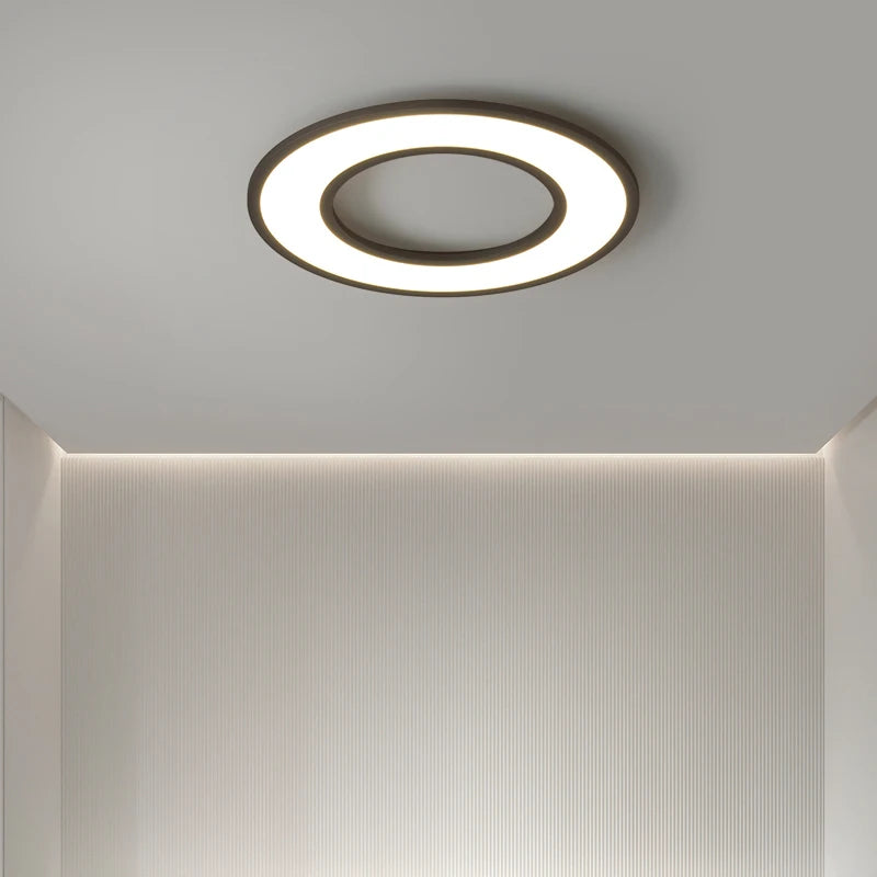 plafonnier ultra-mince moderne à leds pour éclairage intérieur décoratif - vue 6 sur 18