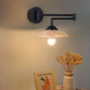 applique murale en bois japonais design nordique rétro télescopique pliable