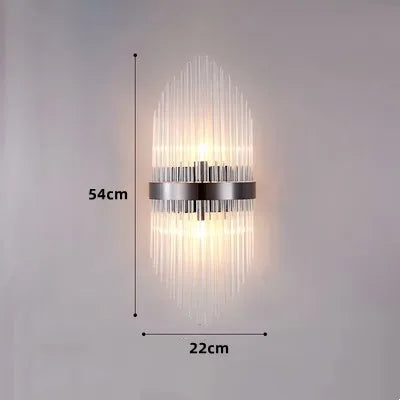 applique murale en cristal design pour éclairage moderne de la maison - vue 13 sur 21