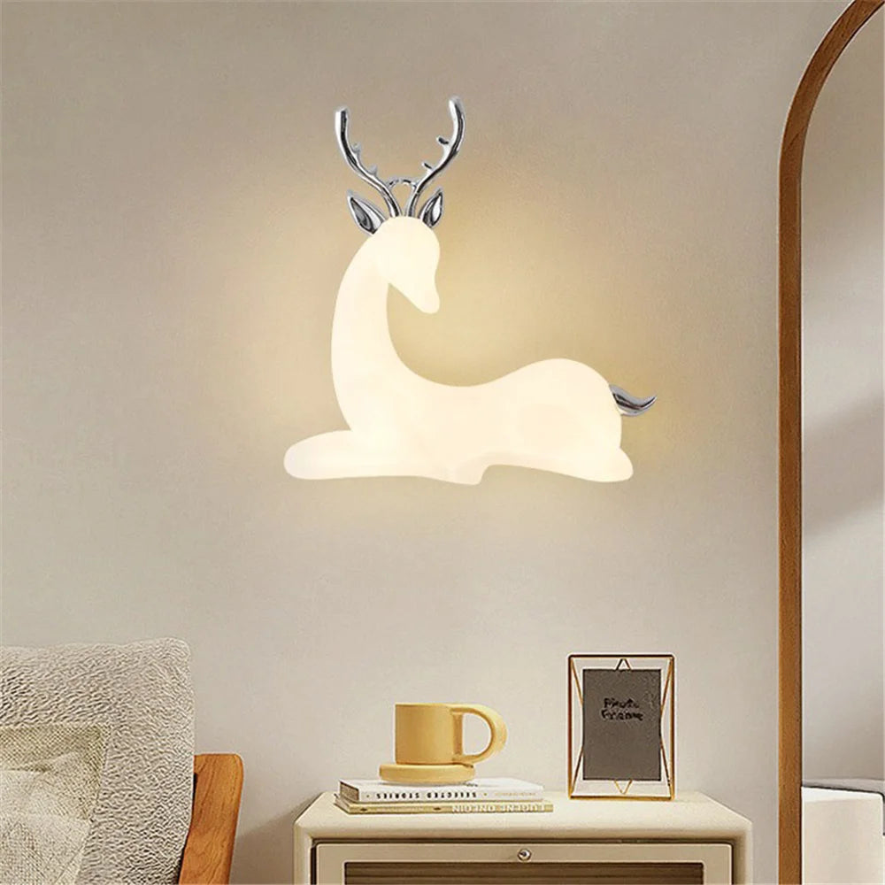 applique murale nordique en métal décorative pour chambre bébé - vue 3 sur 7