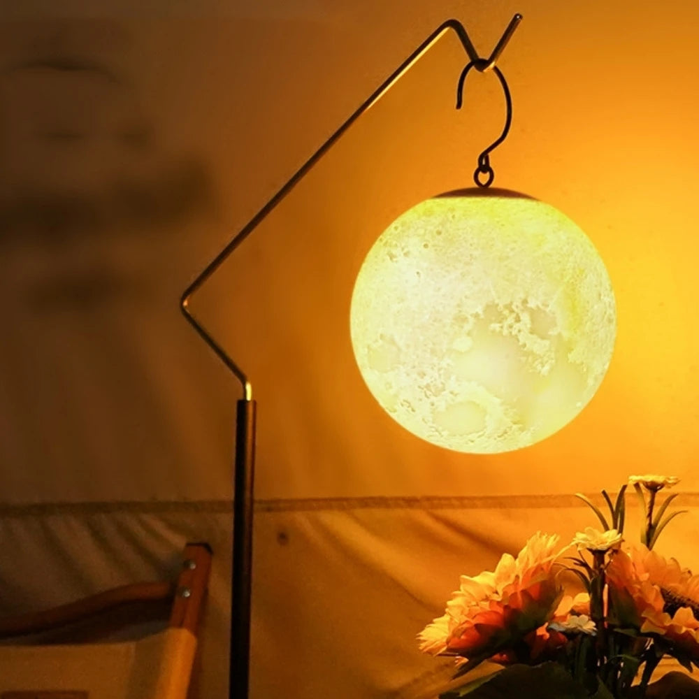 lampe de lune portable pour camping et décoration extérieure - vue 1 sur 7