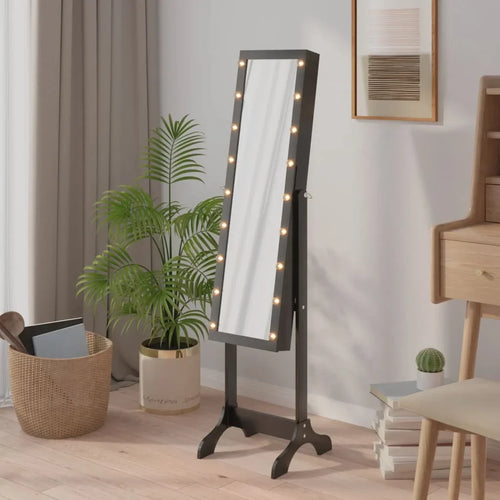miroir de sol lumineux pour décoration intérieure moderne - vue 2 sur 7