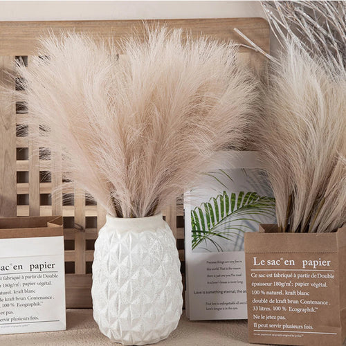lot de pampas artificielles pour décoration mariage fête - vue 3 sur 18