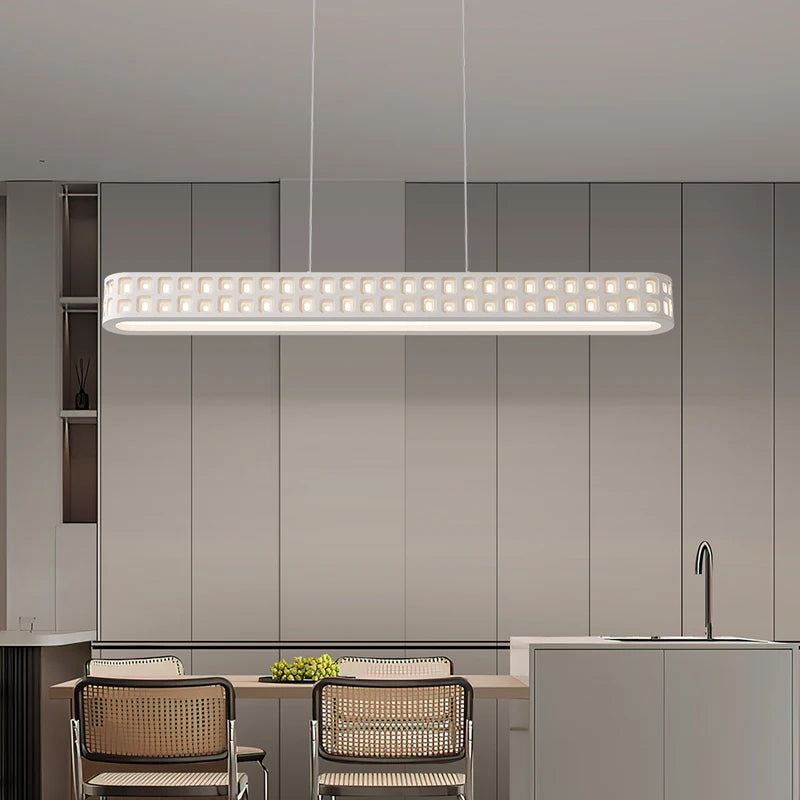 lustre led creux à spectre complet pour éclairage intérieur protecteur des yeux - vue 4 sur 7