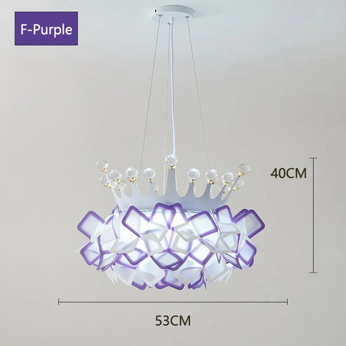 lustre romantique en cristal pour une décoration moderne - vue 14 sur 17