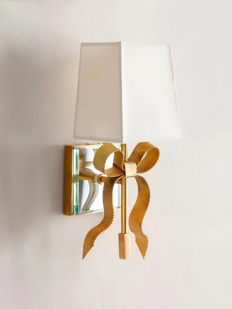 Applique murale LED moderne avec nœud rétro - vue 2 sur 8