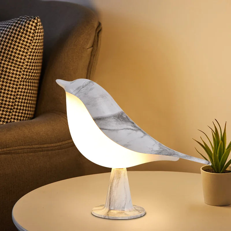 lampe chevet led bois interrupteur tactile moderne simple décoratif intérieur - vue 4 sur 11
