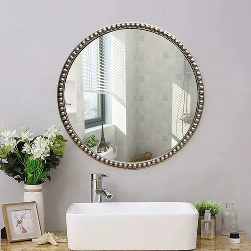 miroirs décoratifs ovales en macramé pour décoration murale - vue 5 sur 13