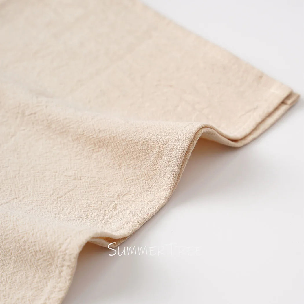 Serviette de table coton lavé style vintage - vue 6 sur 7