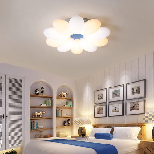 Plafonnier led créatif ovale pour éclairage quotidien intérieur - vue 5 sur 7