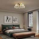 plafonnier led minimaliste moderne avec abat-jour fantaisie