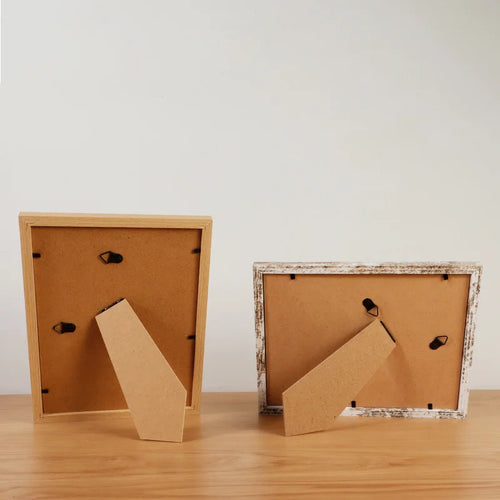 cadre photo en bois pour décoration murale et de bureau - vue 7 sur 10