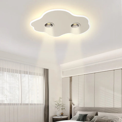 plafonnier led moderne créatif en forme de nuage luminaire décoratif d'intérieur - vue 6 sur 8