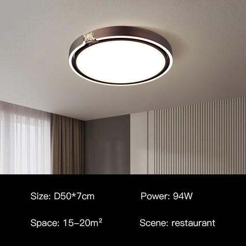 plafonnier moderne à anneau design luxe pour intérieur - vue 11 sur 12