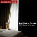 Rideau occultant effet lin isolant thermique chambre salon
