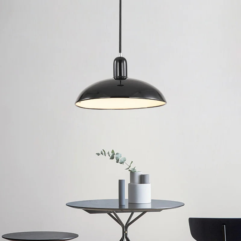 lustre moderne minimaliste restaurant kaiser style industriel led - vue 5 sur 9