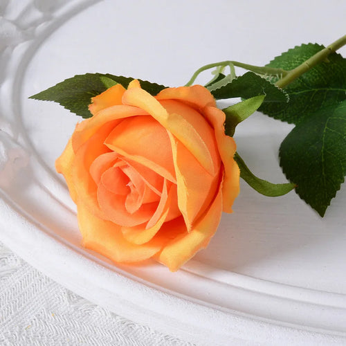 rose artificielle en soie pour décoration de mariage et événements - vue 9 sur 28