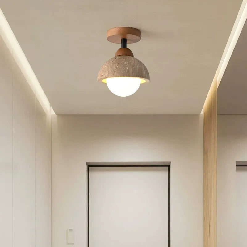 plafonnier led moderne en marbre pour décoration intérieure - vue 3 sur 11