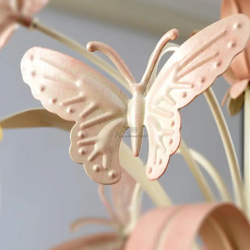 applique murale led papillon pour chambre enfant décoration lumineuse - vue 6 sur 8