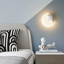 applique murale led étoile lune ours lapin minimaliste moderne
