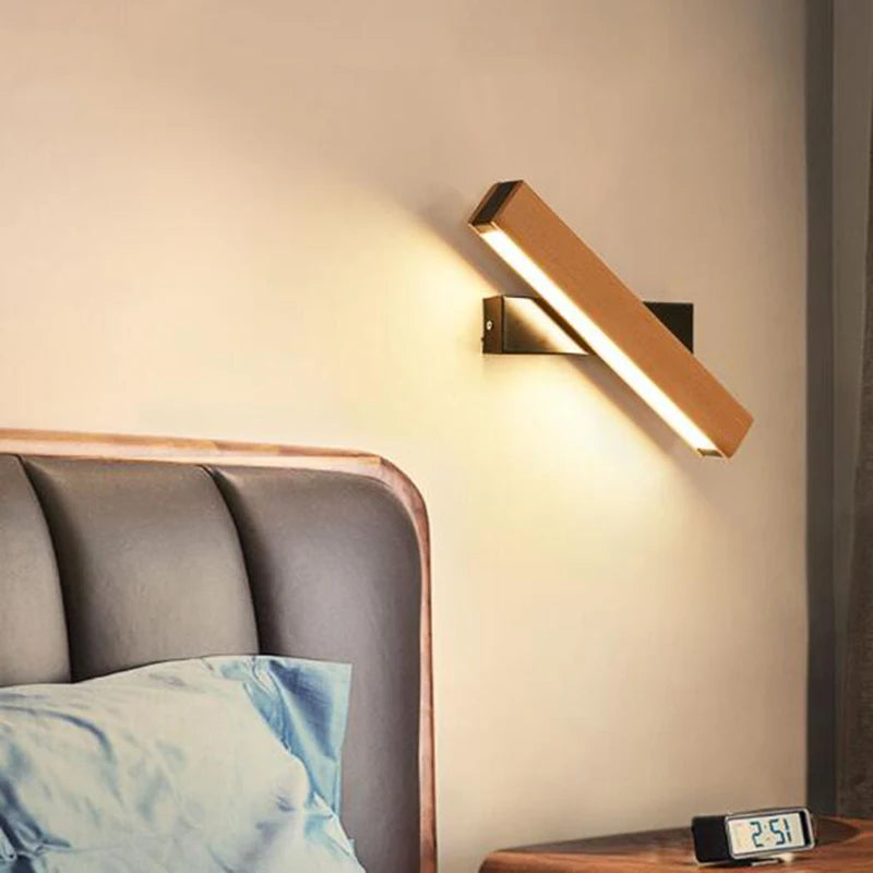 Moderne rotatif applique murale LED lumière salon chambre Foyer Restaurant applique éclairage porche étude lecture couloir décor applique murale 6pa - vue 5 sur 22