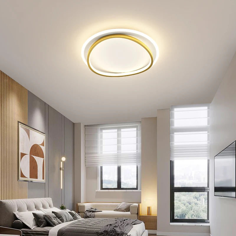 Carré Simple 	 moderne LED lustres lumières gradation Luminaire chambre Salon étude Foyer salle Salon éclairage lampes ménage - vue 5 sur 18