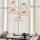 SANDYHA lanterne chinoise papier de riz lustre Art décor concepteur lampe à LED chambre salon salle à manger suspension éclairage fait à la main