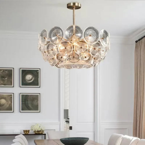 lustre led design nordique moderne de luxe intérieur - vue 3 sur 9