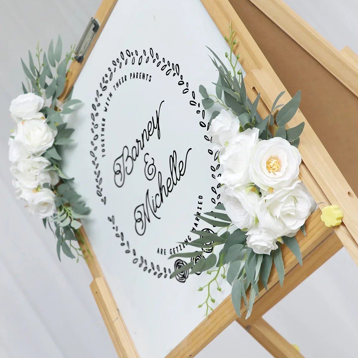 kit de fleurs artificielles pour décorations de mariage boho et accueil - vue 6 sur 8
