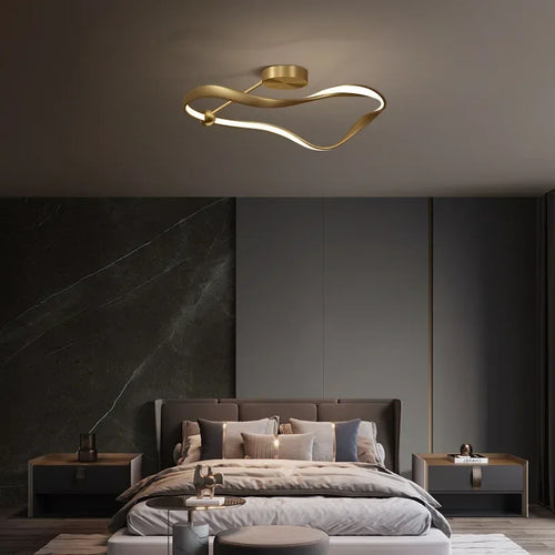 Plafonnier moderne à LEDs pour chambre salon salle à manger Restaurant nordique luxe décor à la maison - vue 3 sur 8