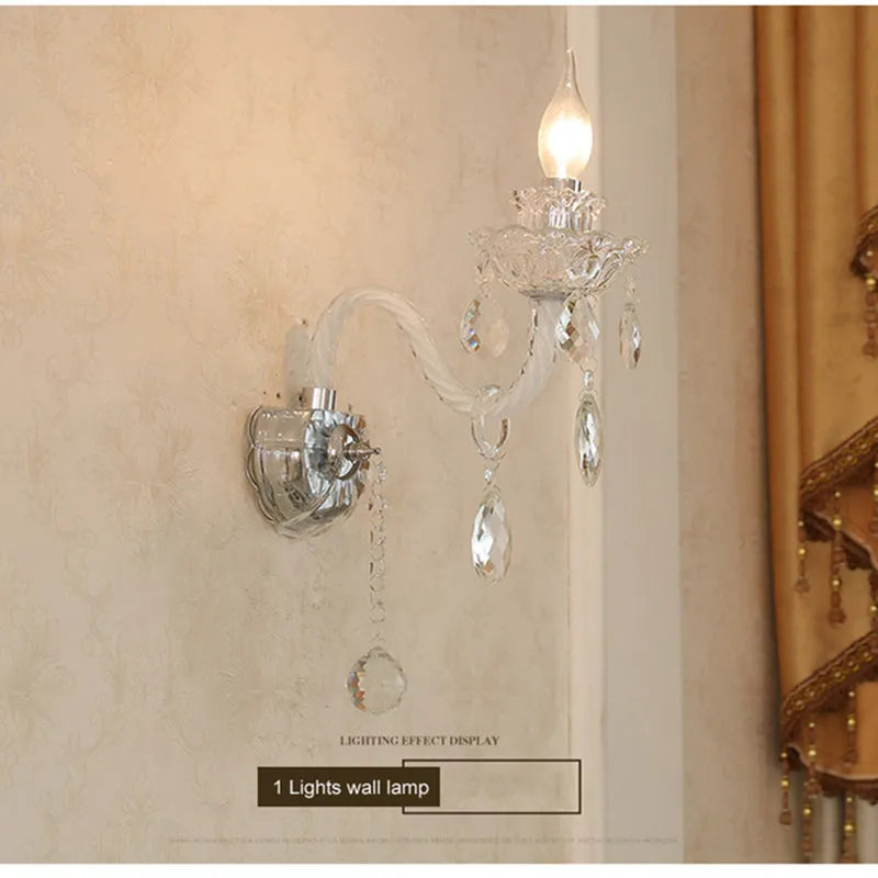 lustre moderne en cristal design pour décoration intérieure - vue 13 sur 17