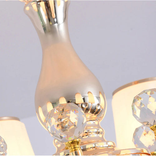 lustre en cristal de luxe pour décoration élégante - vue 7 sur 14